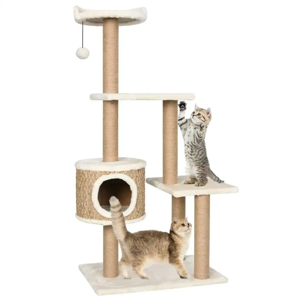 Cat Tree with Scratching Post 123cm Seagrass 170979