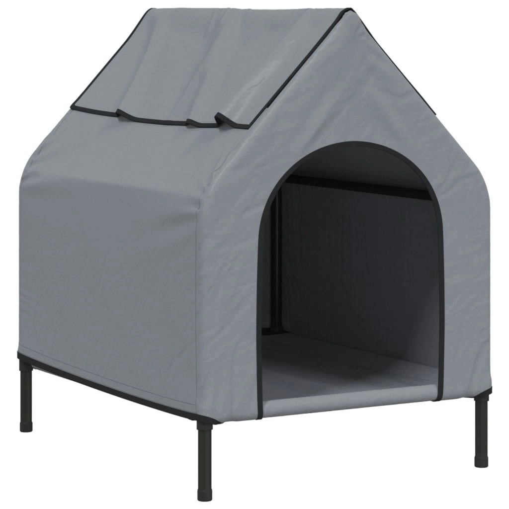 Dog House Anthracite Oxford Fabric and Steel 172590