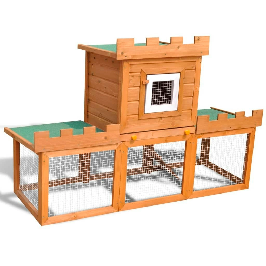 Outdoor Large Rabbit Hutch House Pet Cage Single House 170173