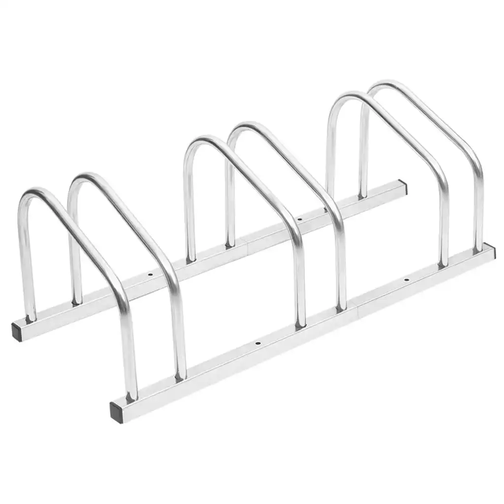 Bike Rack for 3 Bikes Galvanised Steel 154418