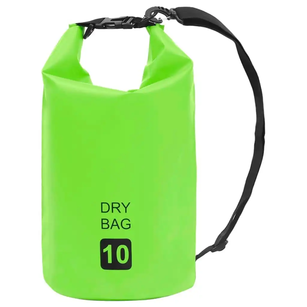 Dry Bag Green 10 L PVC 92780