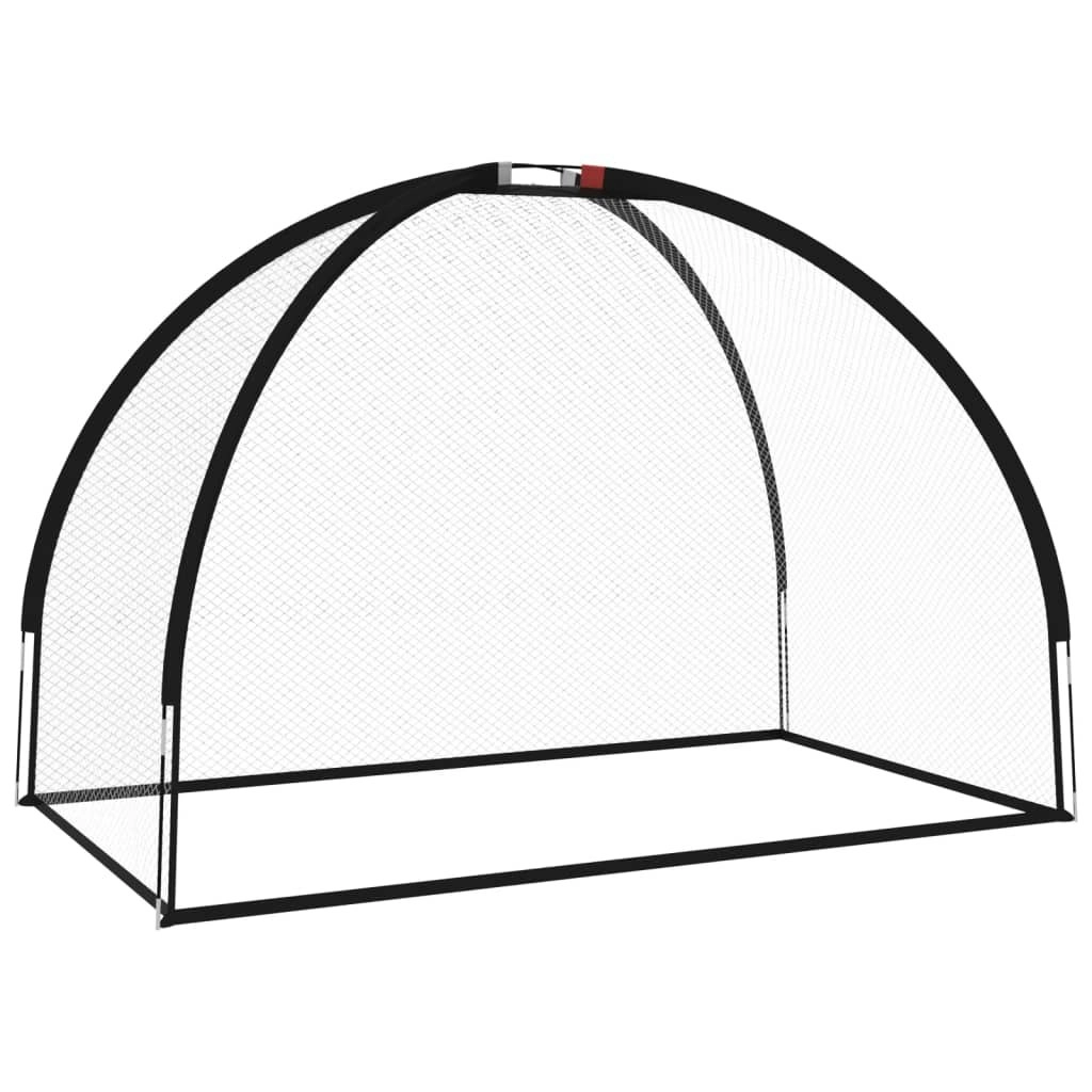 Golf Practice Net Black 300x150x210 cm Polyester 93752