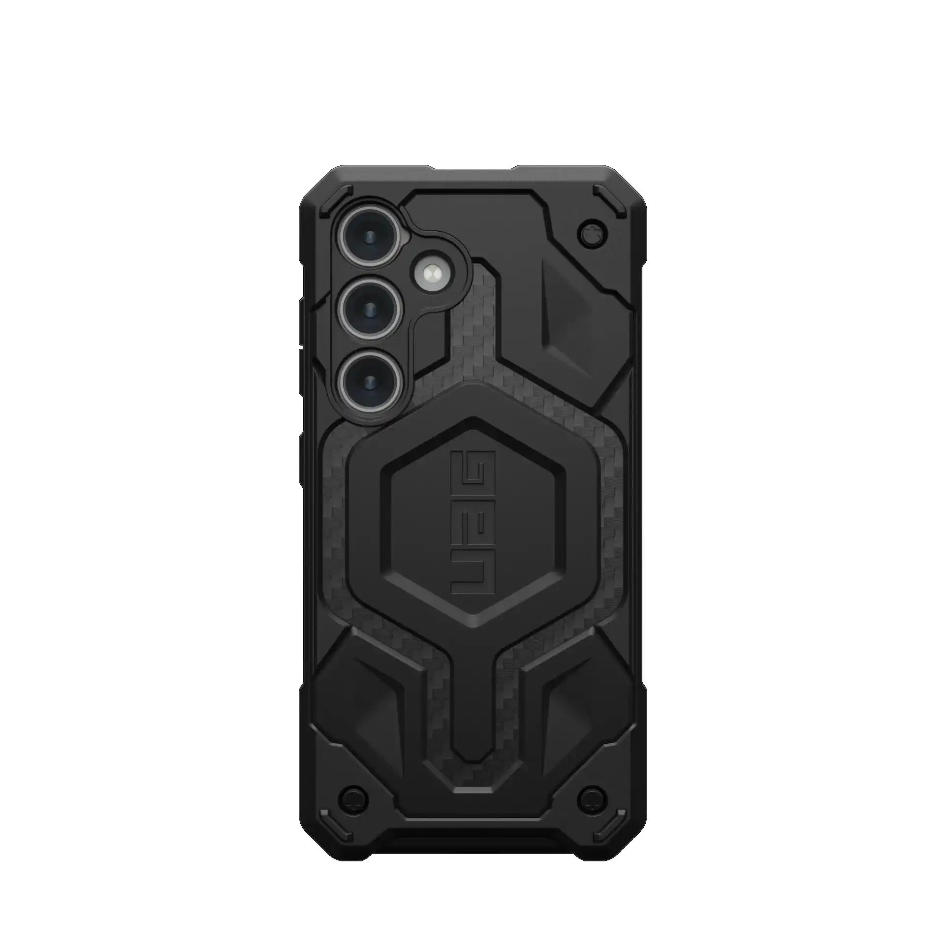 UAG Monarch Case For Samsung Galaxy S24 - Carbon Fiber