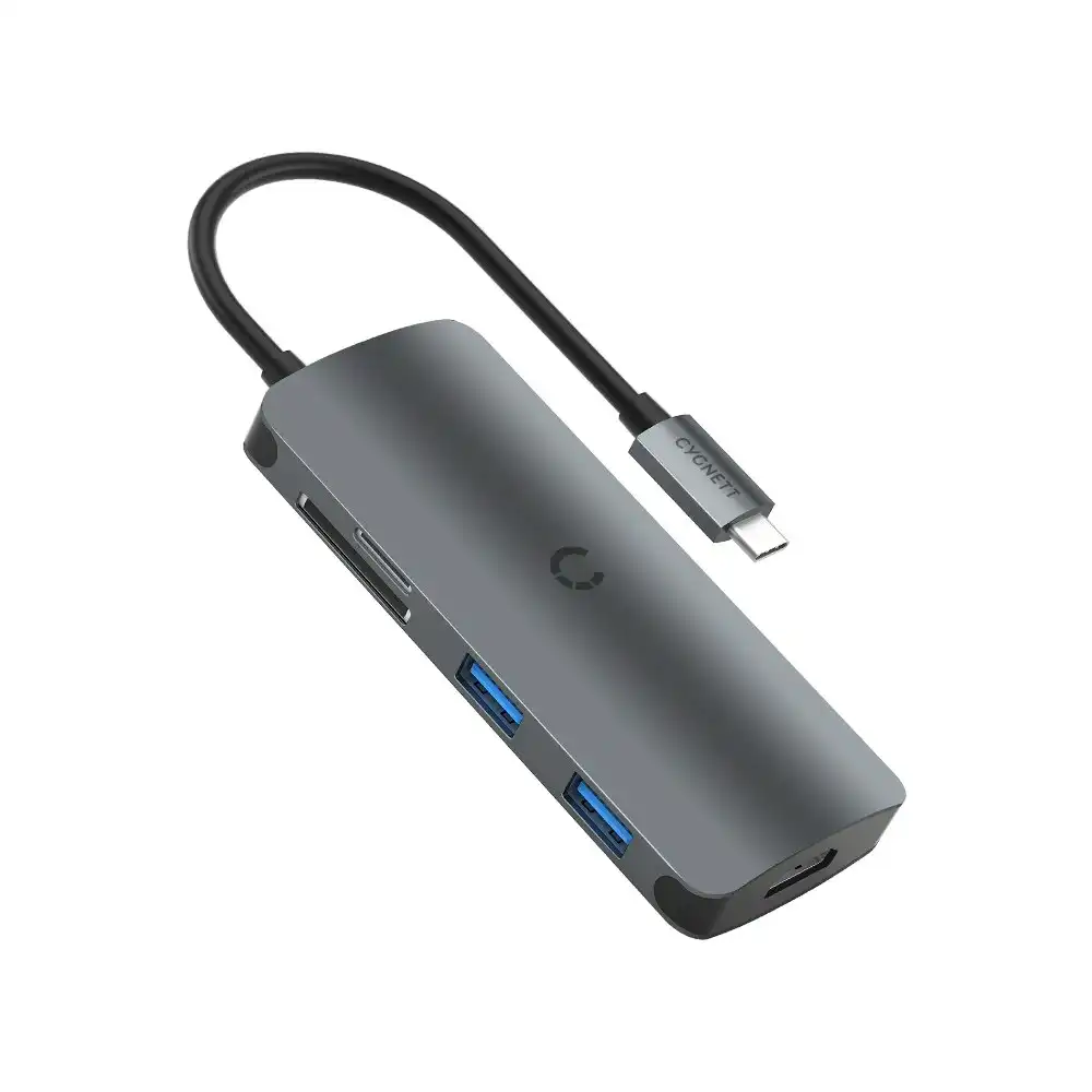 Cygnett Unite Pocketmate Usb-c Hub - Black