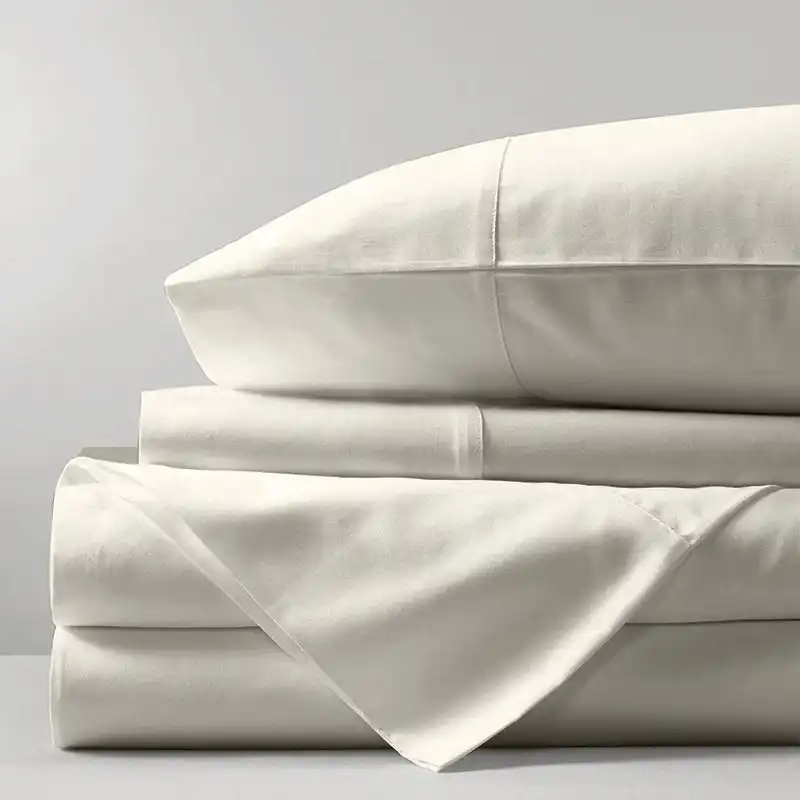 100% Bamboo Silk Feel Soft Sheet set Beige