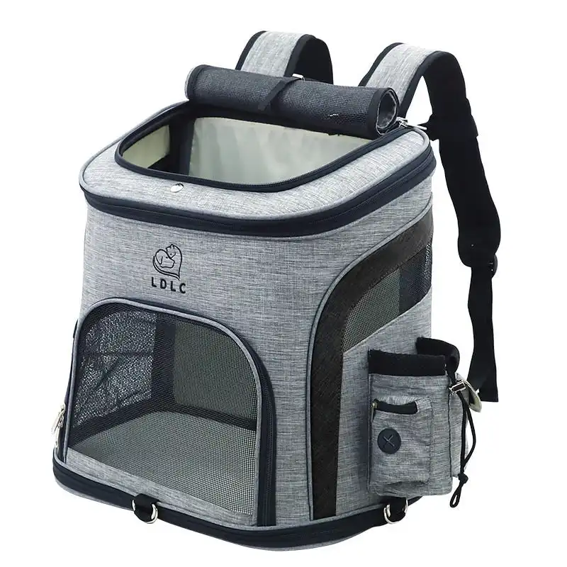 Pet Cat Small Dog Outdoor Multifunctional Dual Shoulder Backpack Carrier