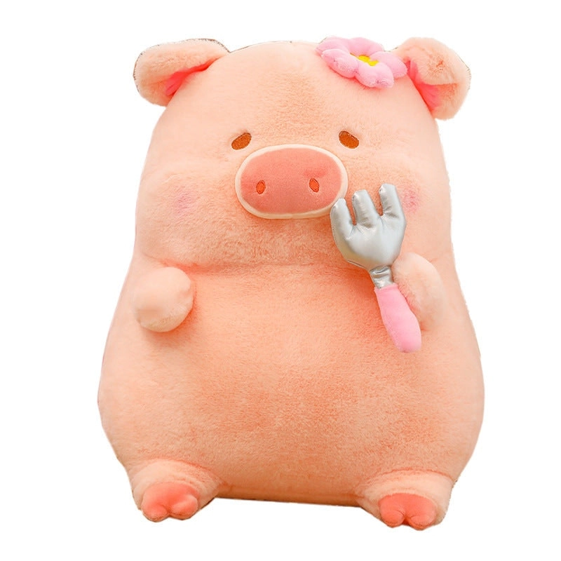 Super Cute Soft Fleece Large Dining Pig Plush Toy 65cm Tall