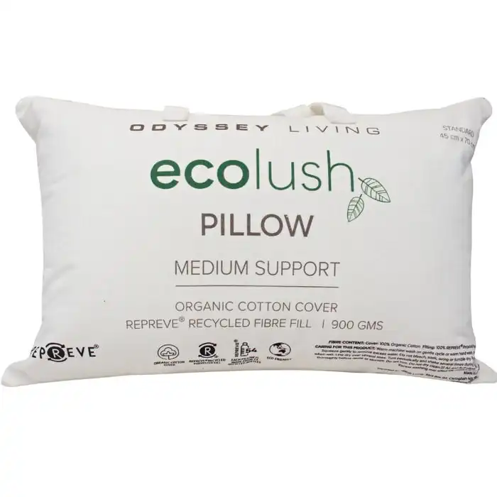 Odyysey Living Ecolush Pillow - 900gms