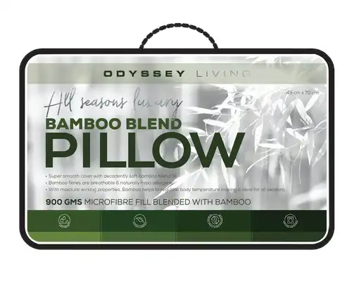 Odyysey Living Bamboo Blend Pillow - 900GMS