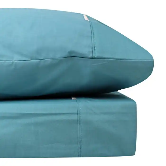 Odyysey Living Breathe 100% Cotton Sheet Sets - Baltic