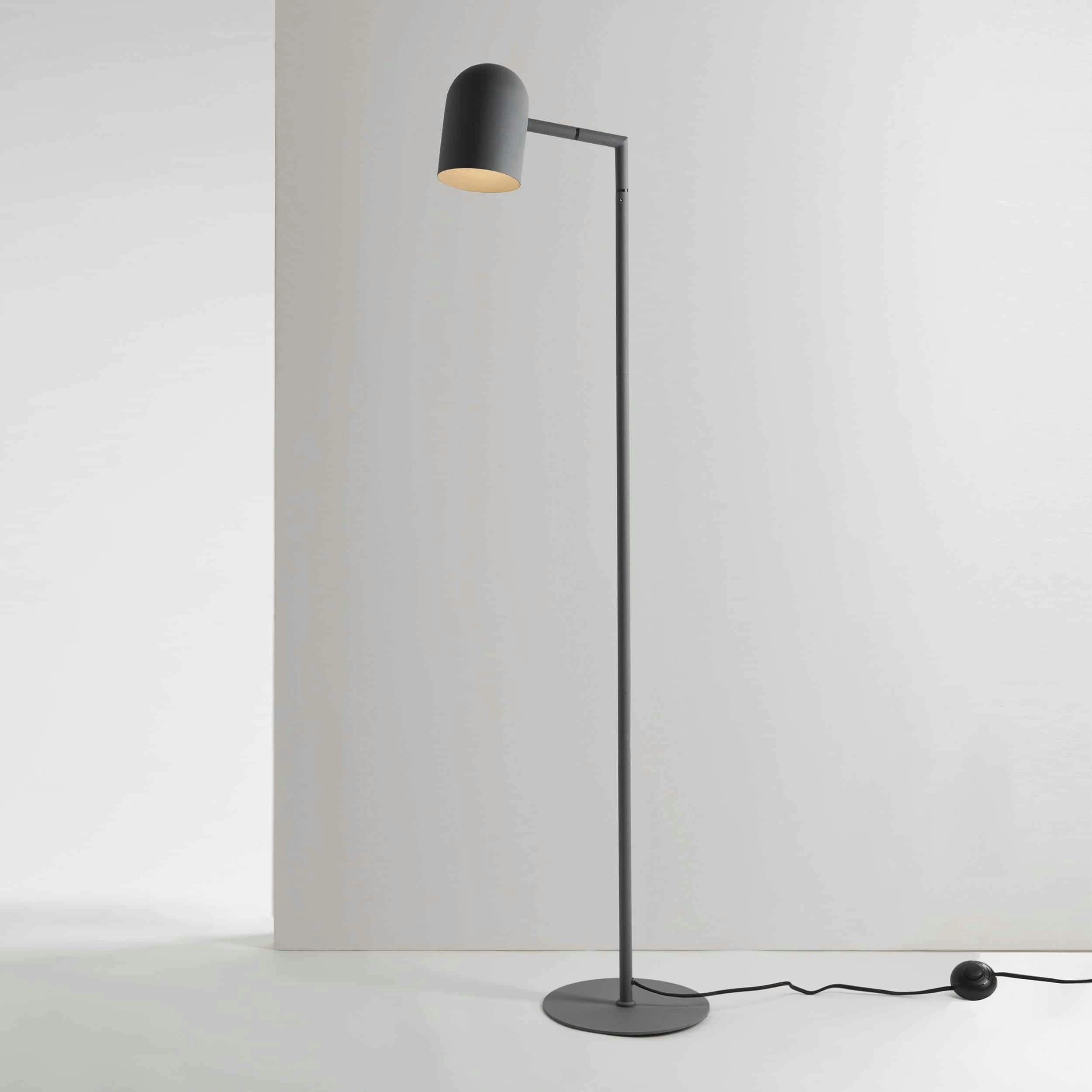 Mayfield Lighting Pia Charcoal Floor Lamp