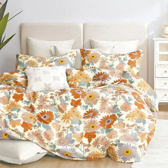 Odyssey Living Natasha Printed Cotton Quilt Cover Set