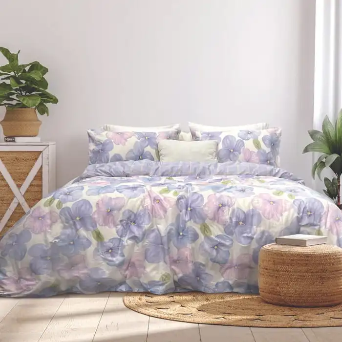 Odyssey Living Emily Printed Cotton Quilt Cover Set