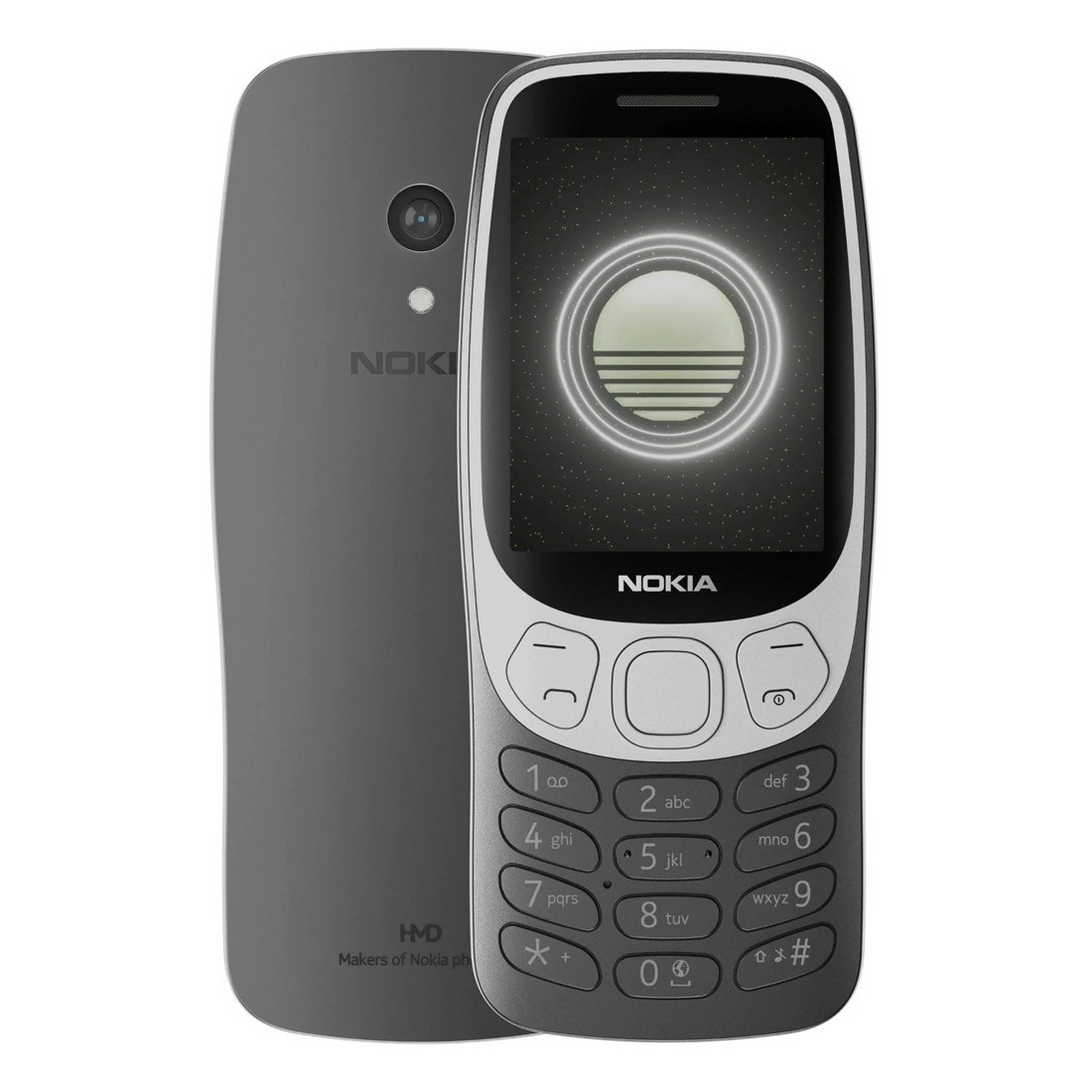 Nokia 3210 4G (Dual Sim, 2.4'', Keypad) - Grunge Black