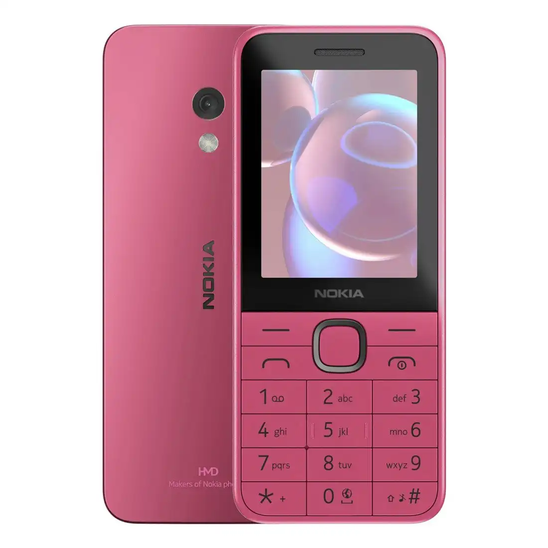 Nokia 225 4G (Dual Sim, Keypad, 2024) - Pink