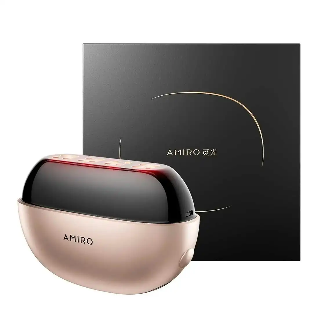 AMIRO GlowBooster Microcurrent LED Facial Device ABS001 (CN) - Gold