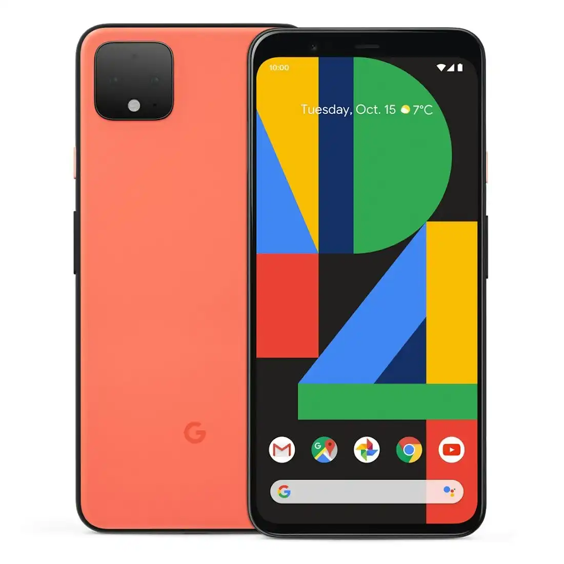 Google Pixel 4 XL (6.3", 16MP, 64GB/6GB) - Oh So Orange [Refurbished] - As New