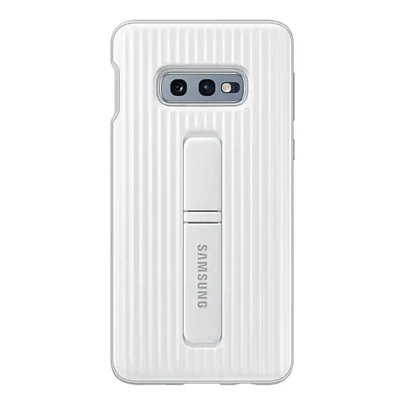 Samsung Galaxy S10e Protective Standing Cover - White