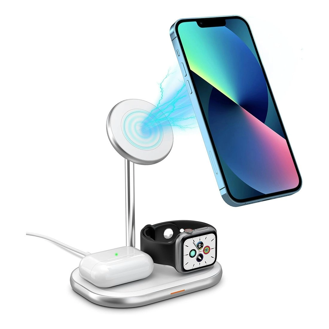 Energizer WCP303 3-in-1 Wireless Charging Stand w/MagSafe