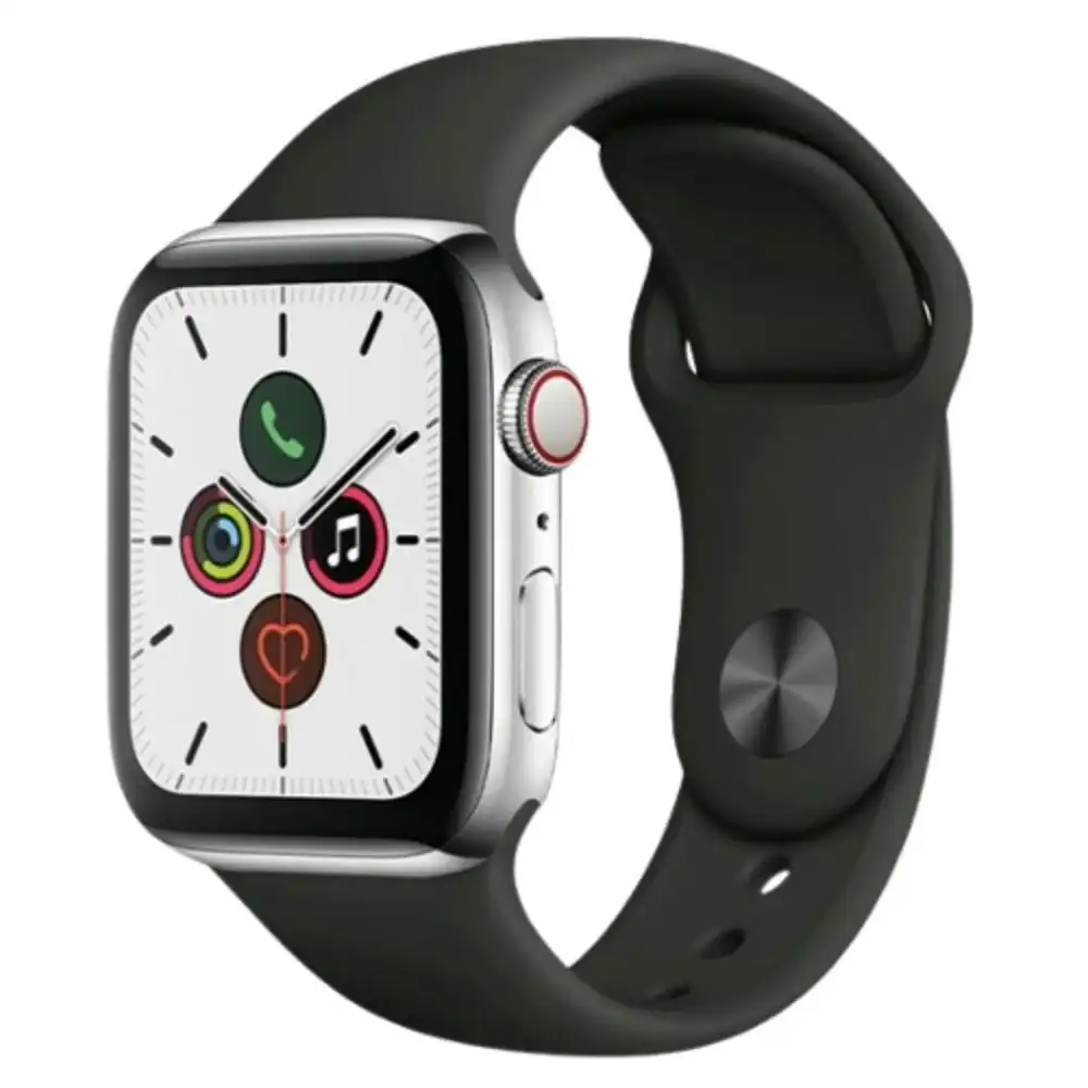 Refurbished Apple Watch 5 GPS + Cellular 40mm - Silver