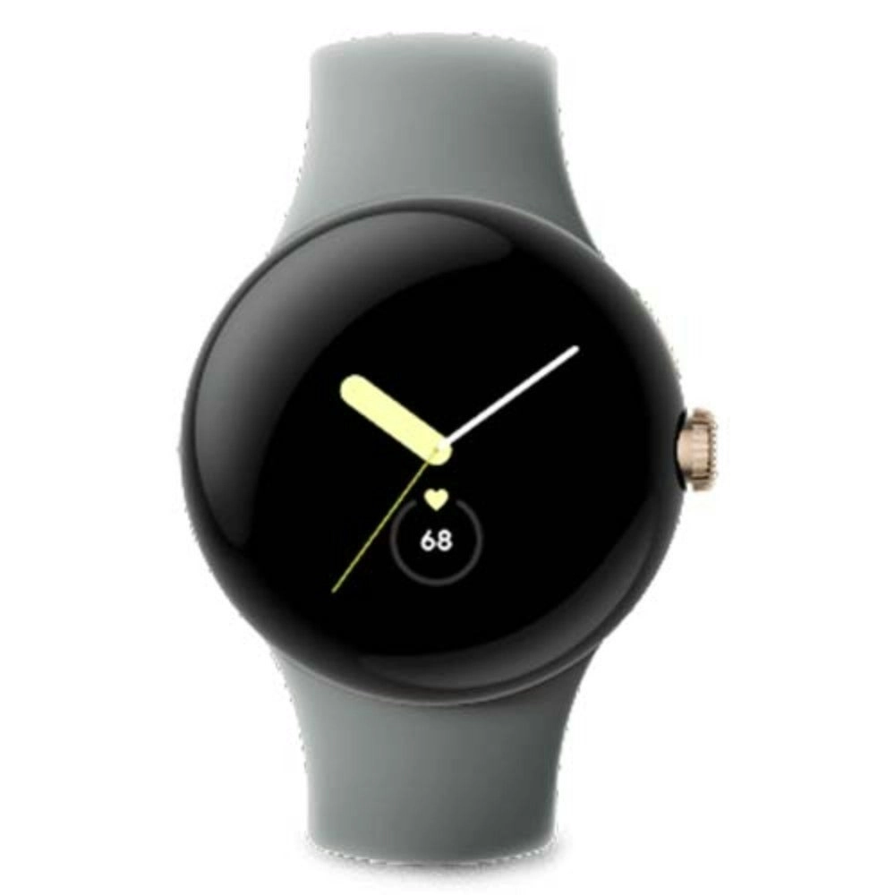 Google Pixel Watch With Active Band (Bluetooth/WiFi) - Gold/Hazel