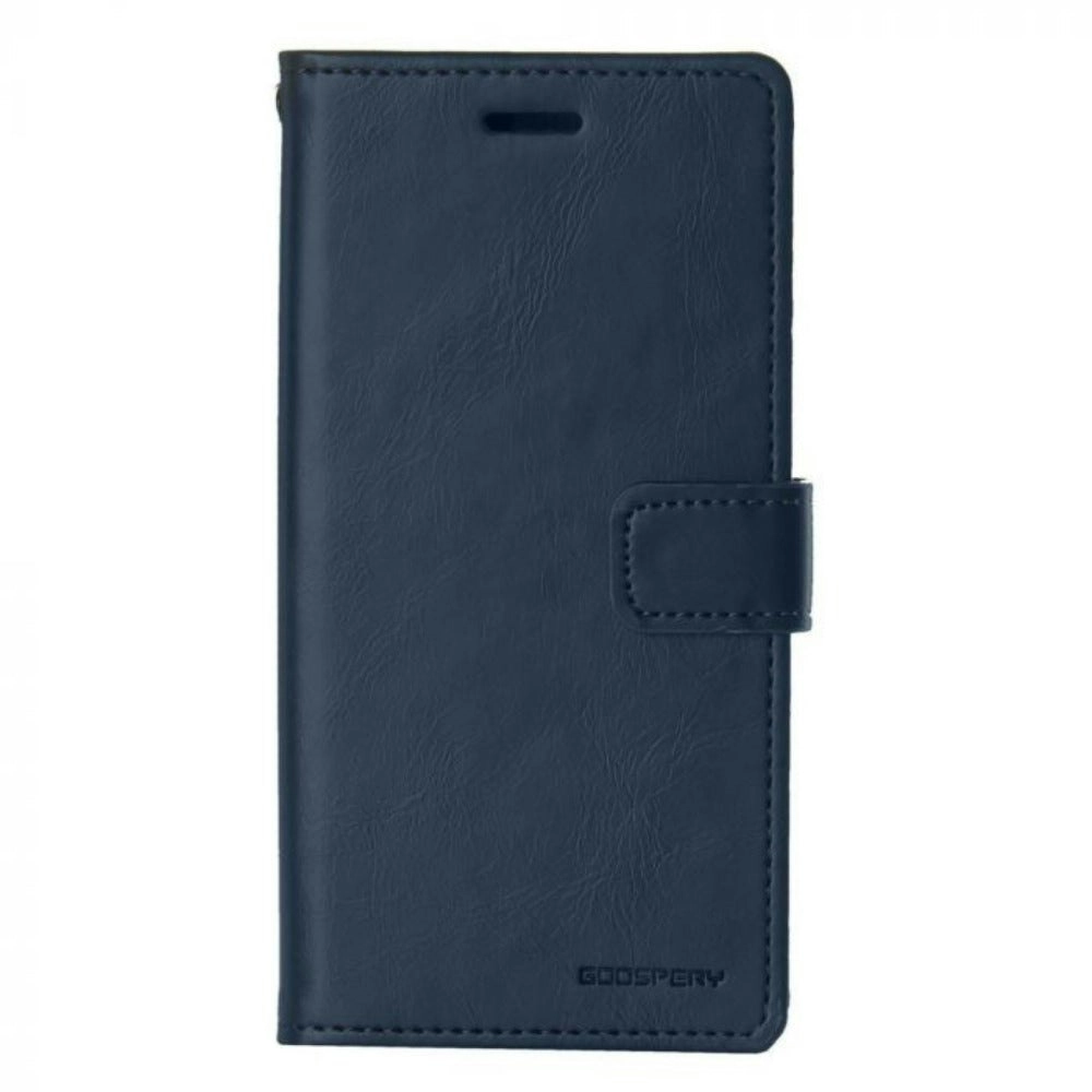 Bluemoon TPU Book Case for Galaxy S22 Ultra 6.8" - Navy