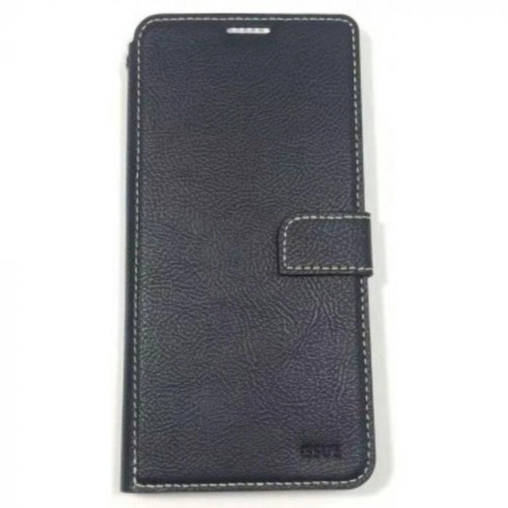 Issue Diary Case with Card Slot for Galaxy A10S - Black