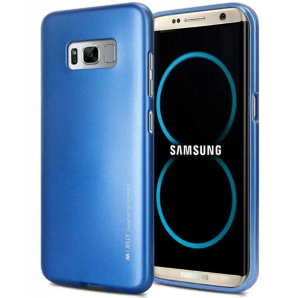 Goospery Metallic TPU Case For Galaxy S8+ - Blue