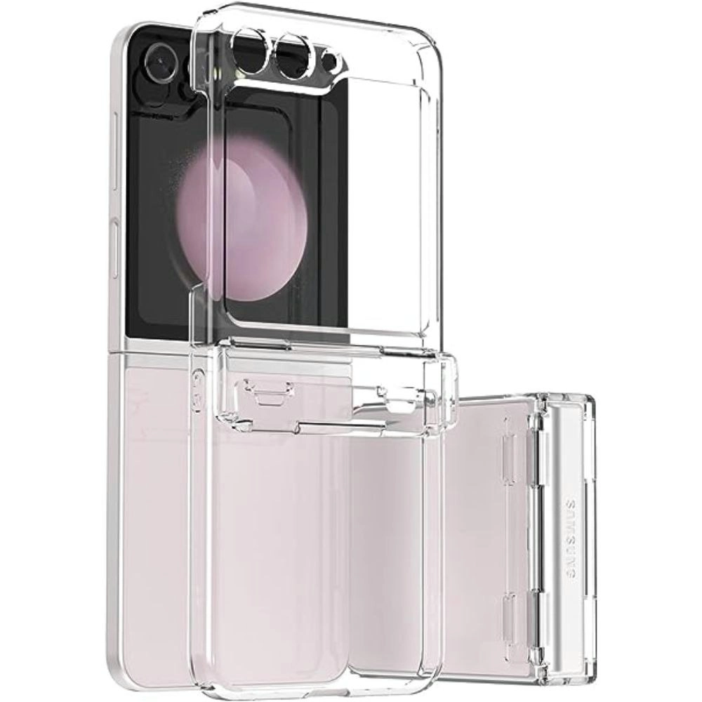 Aararee NUKIN 360 Case For Galaxy Flip 5 - Clear