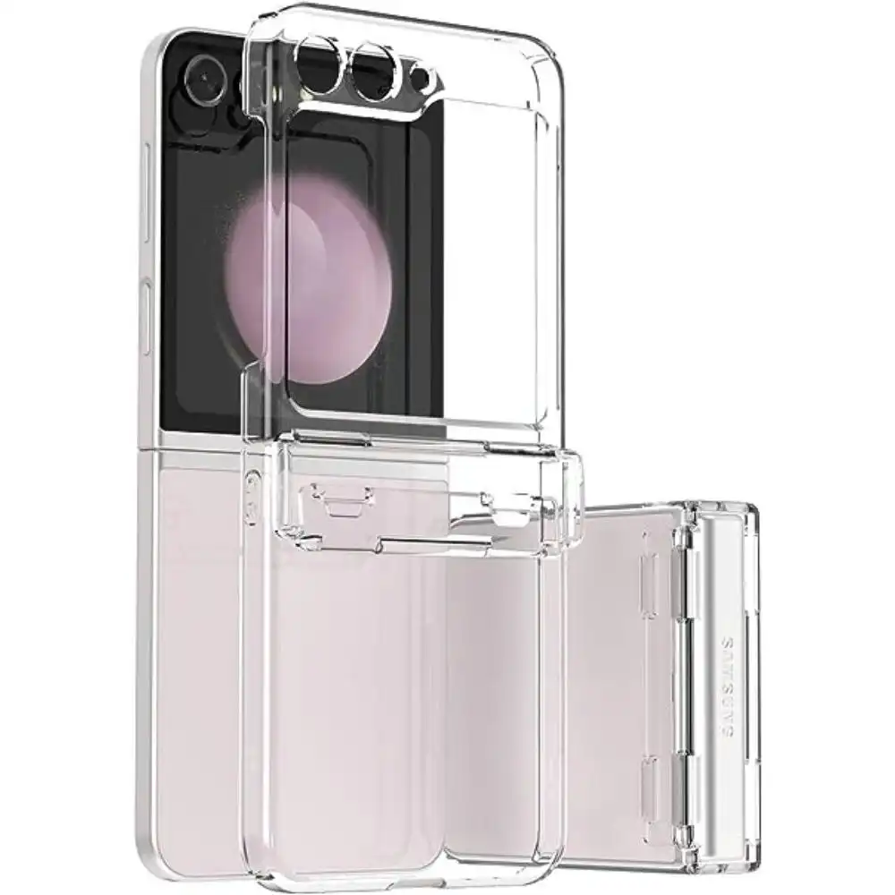 Aararee NUKIN 360 Case For Galaxy Flip 5 - Clear