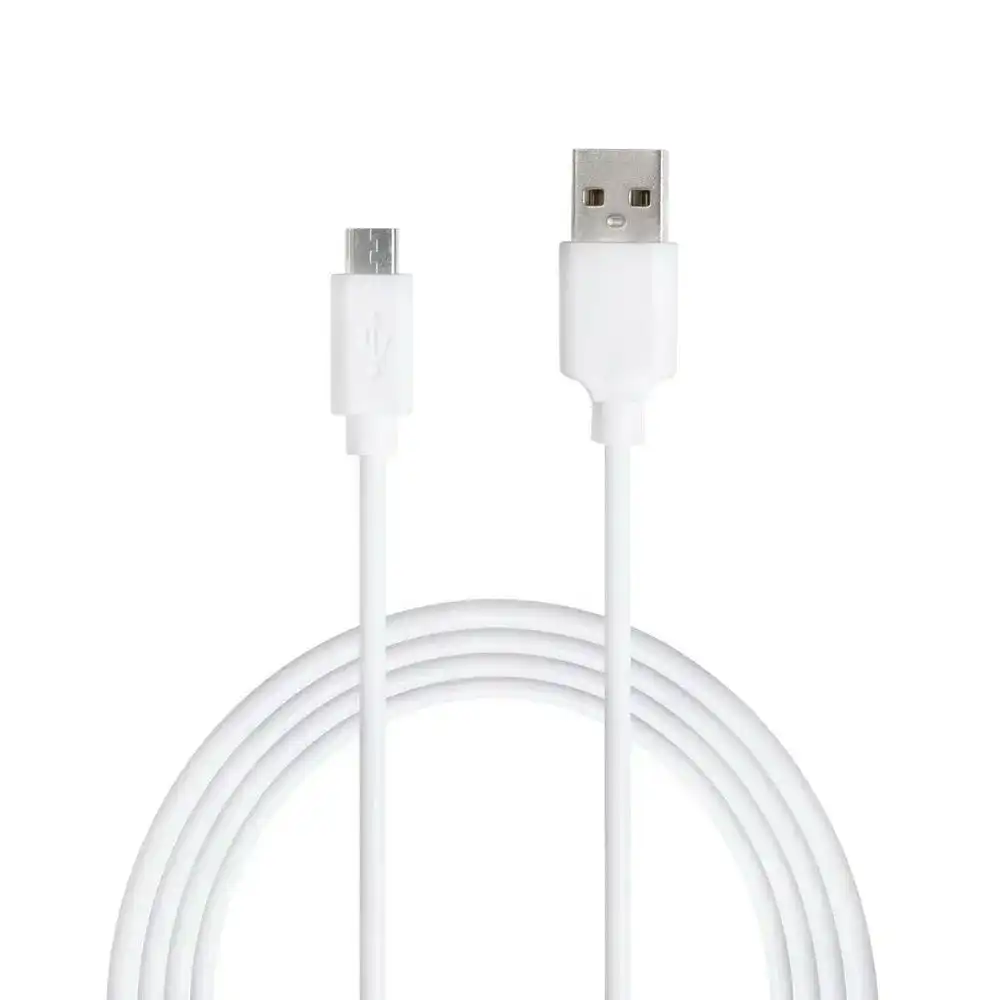 Micro USB 2M Data Cable for HTC / SAMSUNG / LG - White