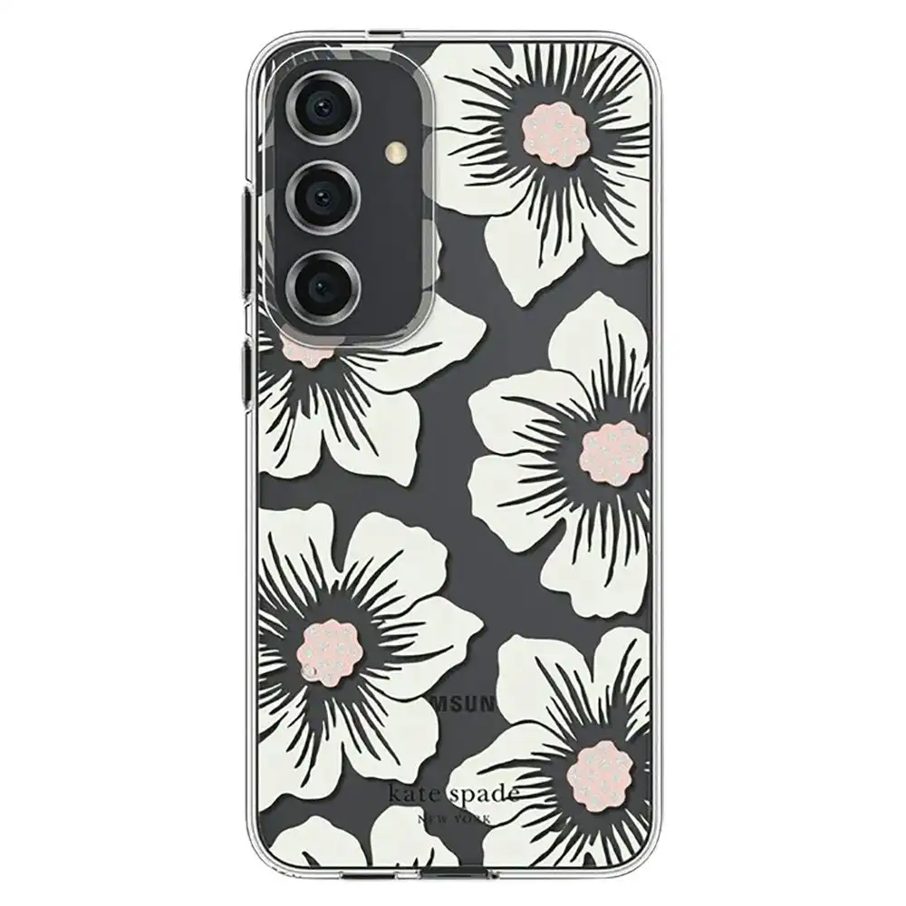 Kate Spade Hardshell Case For Samsung Galaxy S24 Plus - Hollyhock Cream