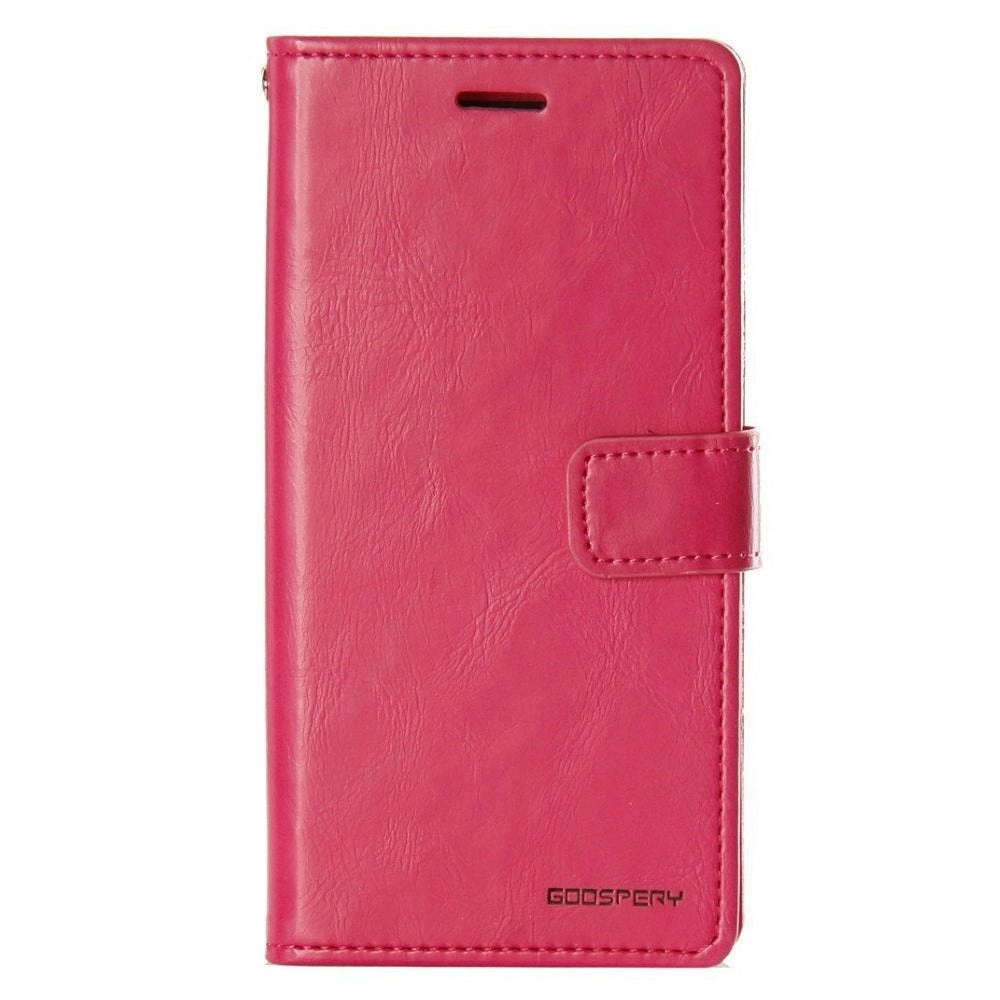 Bluemoon TPU Book Case For iPhone 12 Mini 5.4" - Hot Pink