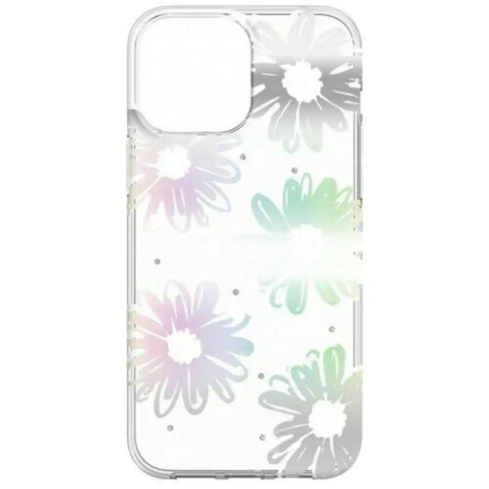 Kate Spade Protective Hardshell Case for iPhone 13 Pro 6.1" - Daisy Iridesc