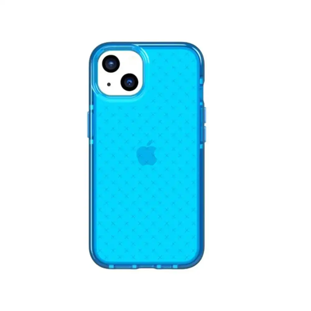 Tech21 Evo Clear Case for iPhone 13 6.1" - Classic Blue