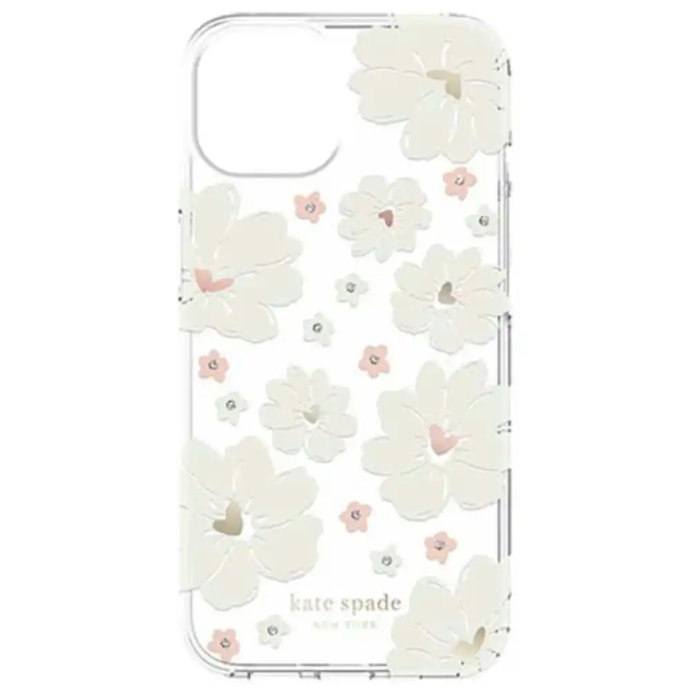 Kate Spade Hardshell Case For iPhone 14 6.1" - Classic Peony