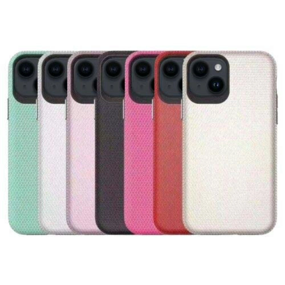 Triangle Tough Case For iPhone 14 Plus 6.7" - Rose