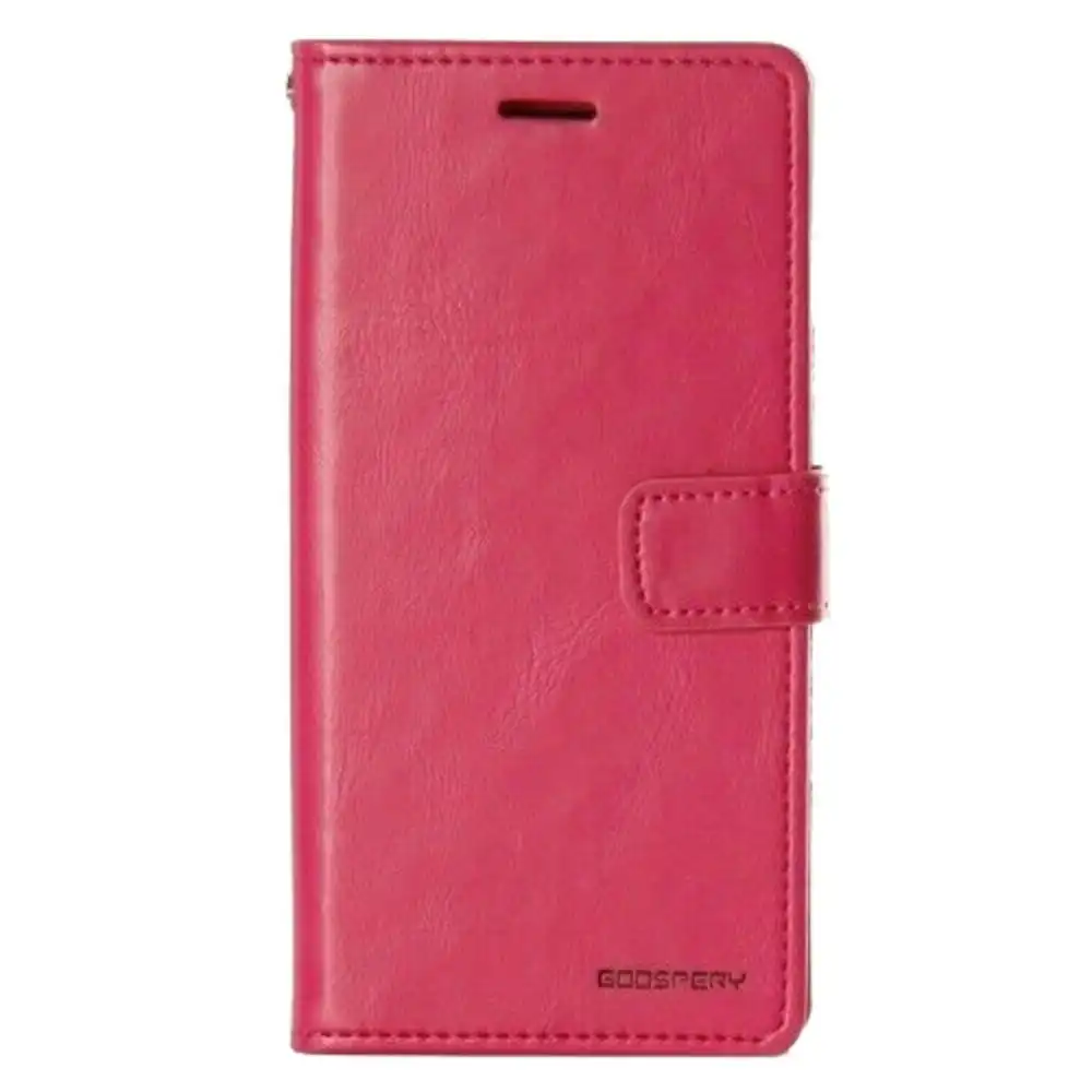 Bluemoon TPU Book Case For iPhone 14 Pro Max 6.7" - Hot Pink