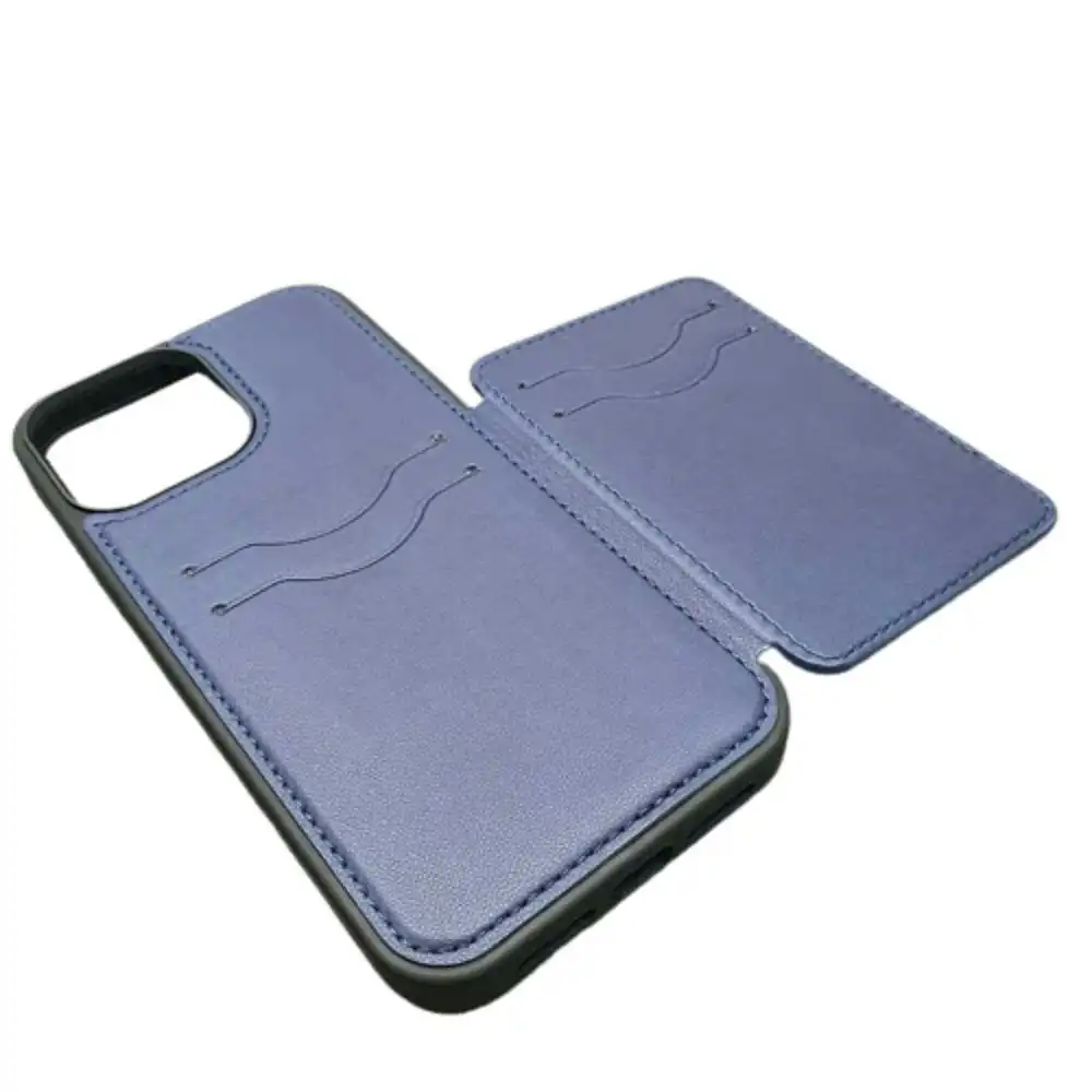 King Link Urban Diary Case For iPhone 15 Pro Max 6.7" - Navy