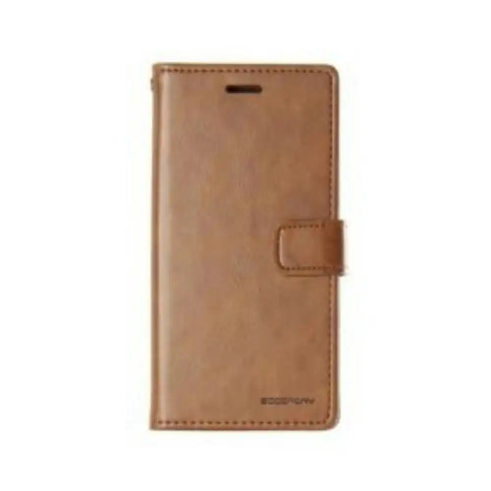 Bluemoon TPU Book Case For iPhone 15 6.1" - Brown