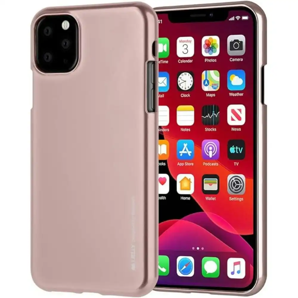 Goospery Metallic TPU Case For iPhone 11 Pro Max 6.5" - Gold