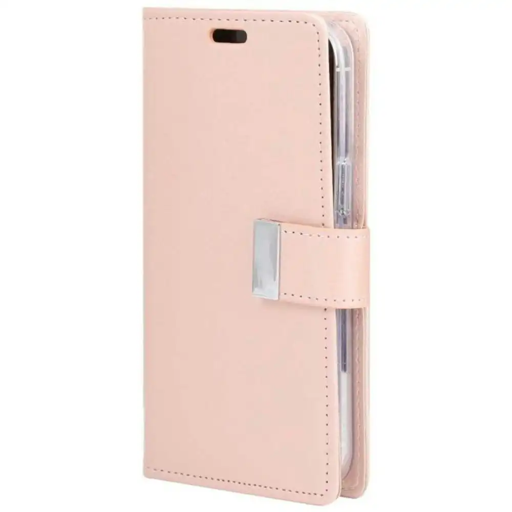 Goospery Rich Diary Book Case For iPhone 11 Pro 5.8" - Rose