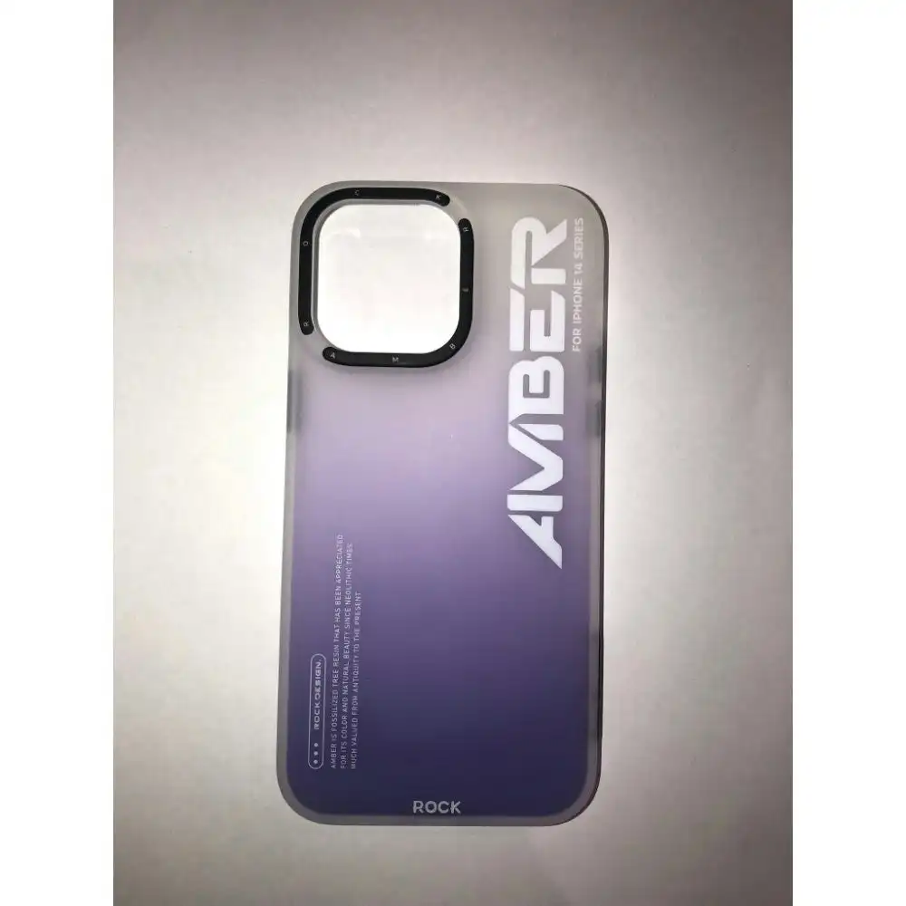 AMBER Protection Case For iPhone 14 6.1" - Purple