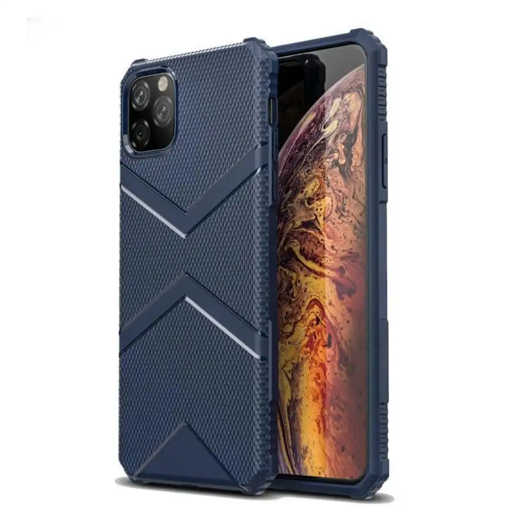 Kinglink Military Rugged Case for iPhone 12 Mini 5.4" - Navy