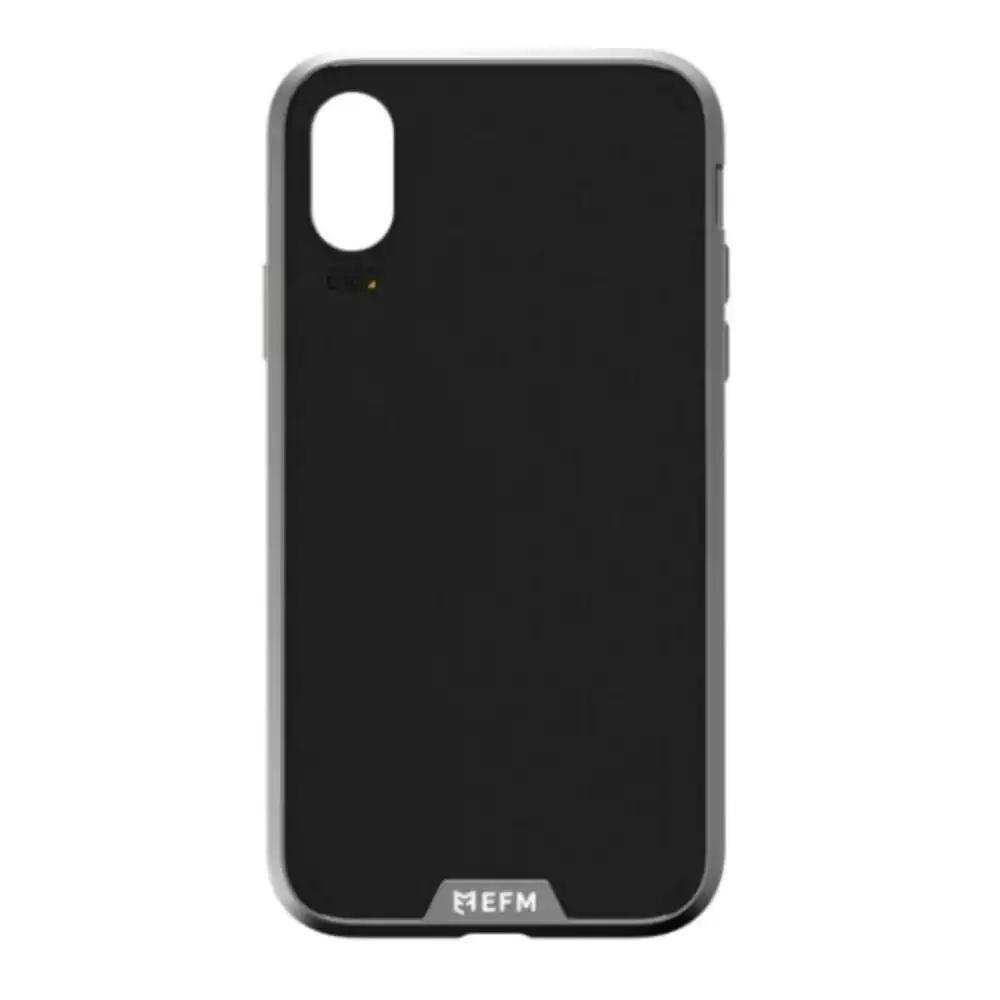 EFM Verona D30 Leather Armour Case for iPhone XS Max 6.5'' - Black