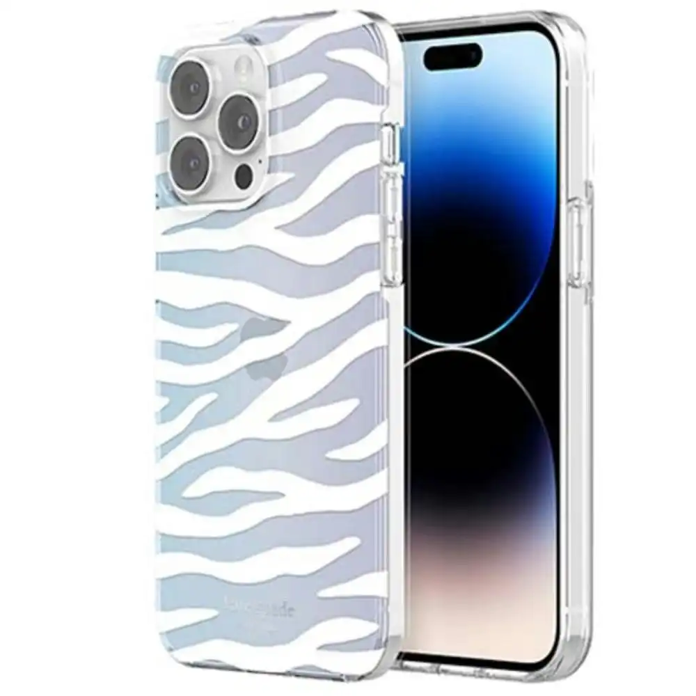 Kate Spade Hardshell Case - iPhone 14 Pro Max 6.7" - White Zebra