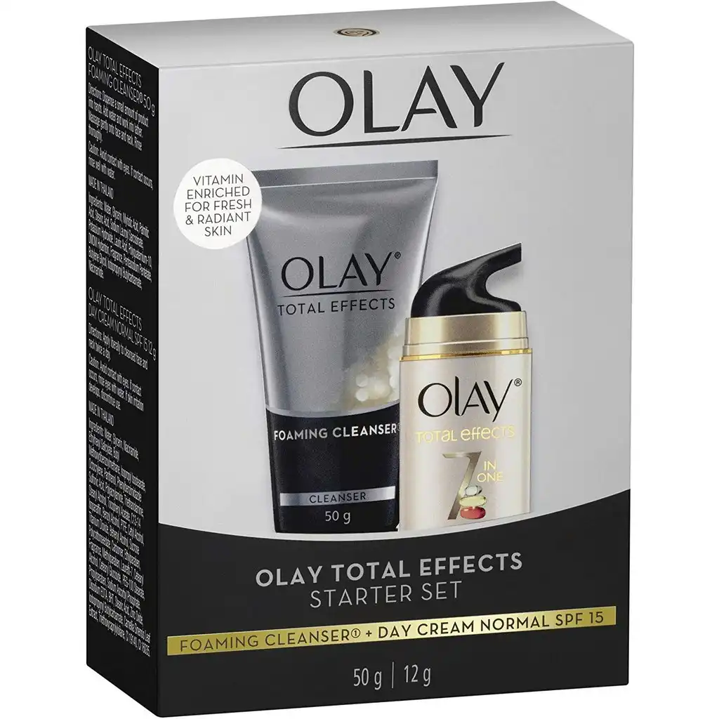 Olay Total Effects Start Set Foaming Cleanser and Day Cream Normal SPF 15