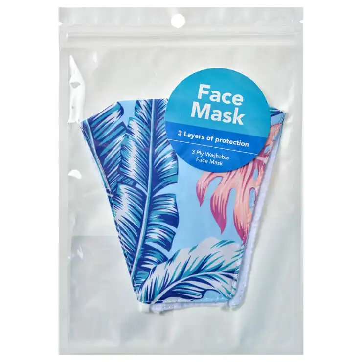 Face Mask Disposable 3 Ply Tropical - 1 Piece