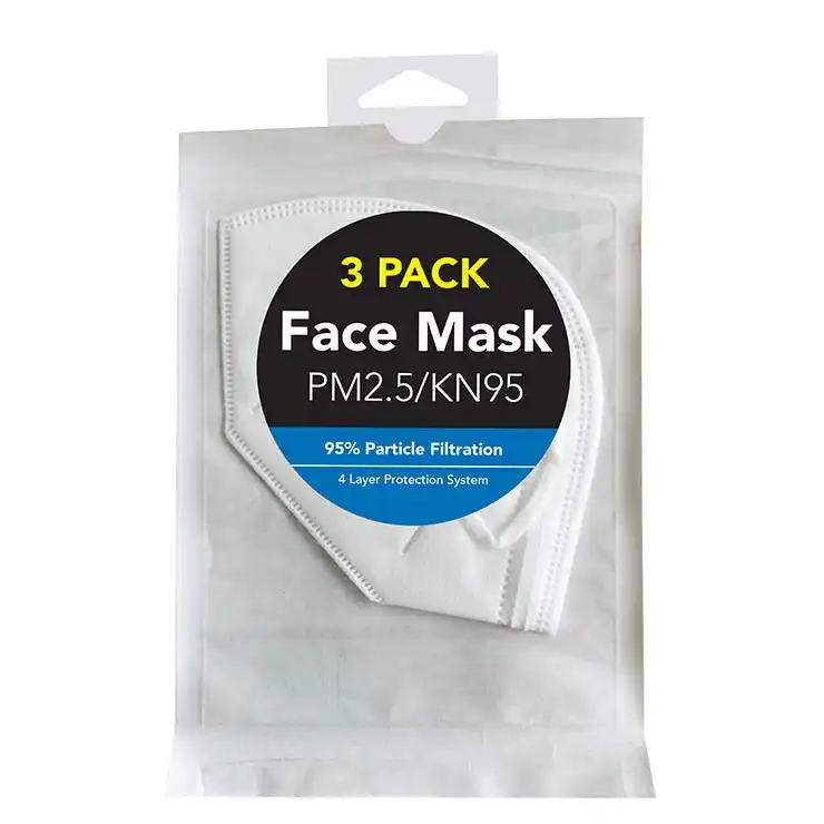 Face Mask KN95 - 3 Pack 1 Piece