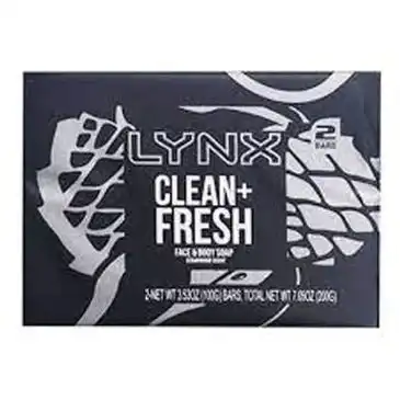 Lynx Face & Body Soap - Clean & Fresh